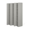 Twin Bookcase Grey