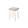 Tabouret de laine