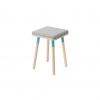 Tabouret de laine