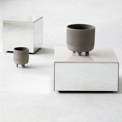 Little Mirror table Moka