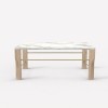 Table basse Josephine marbre