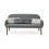 Banquette George Grise