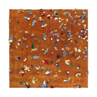 Tapis confetti Caramel