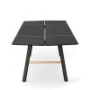 Dining Table Savia Ash Black