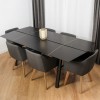 Dining Table Savia Ash Black