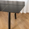 Dining Table Savia Ash Black