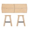 Savia Bench Ash Clear