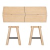 Savia Bench Ash Clear