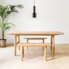 Savia Bench Ash Clear