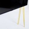 TV Stand Hairpin Metal Yellow