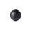Large Wooden sphere Black