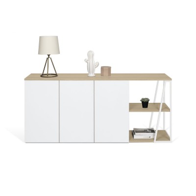 Albi Sideboard Oak & White