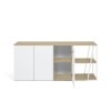 Albi Sideboard Oak & White