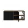 Albi Sideboard walnut & black