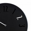 Horloge Maline noire