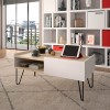 Nine Coffee Table White