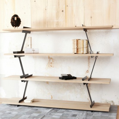 Black LUMBERJACK shelves