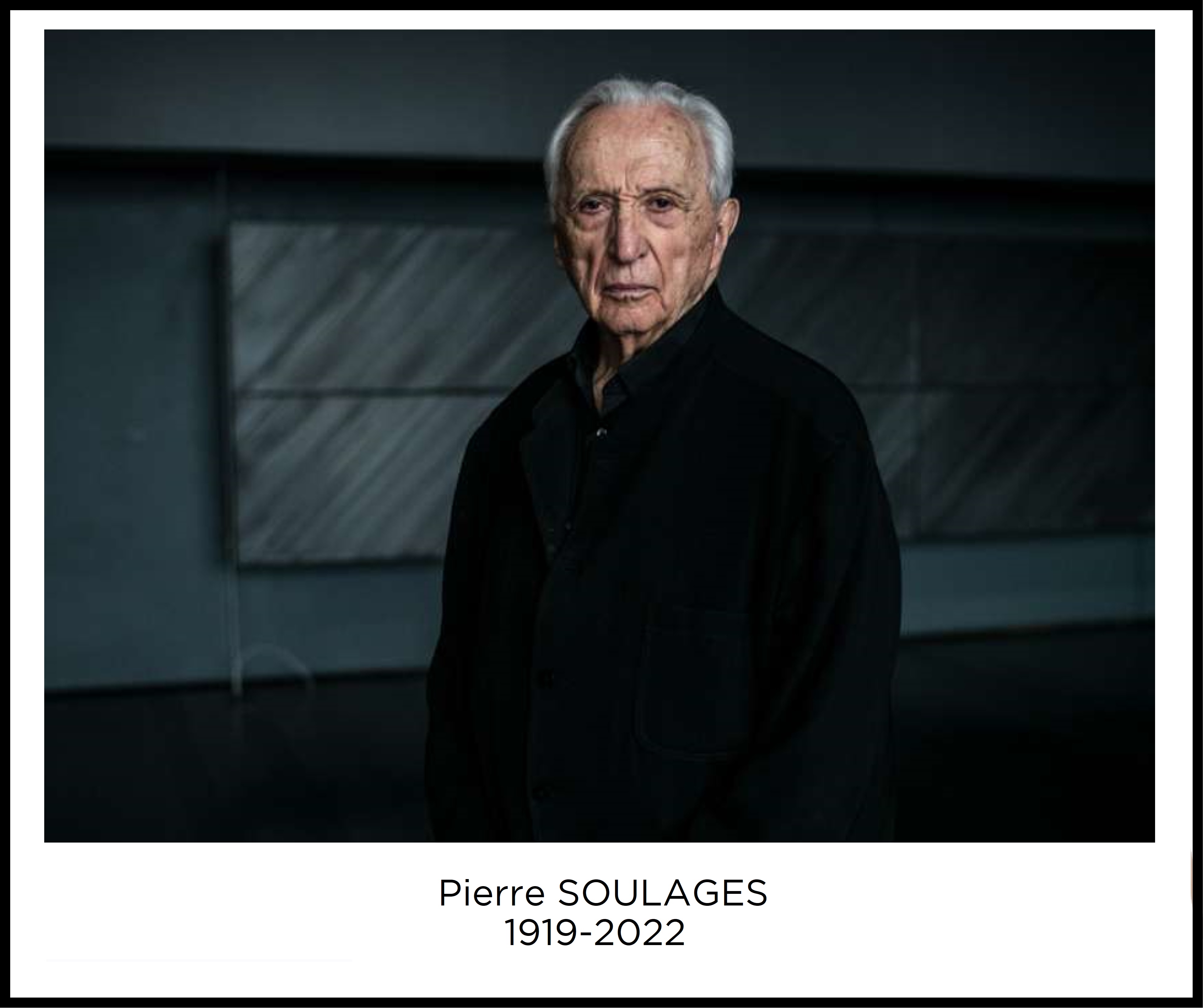 Pierre SOULAGES n’est plus.